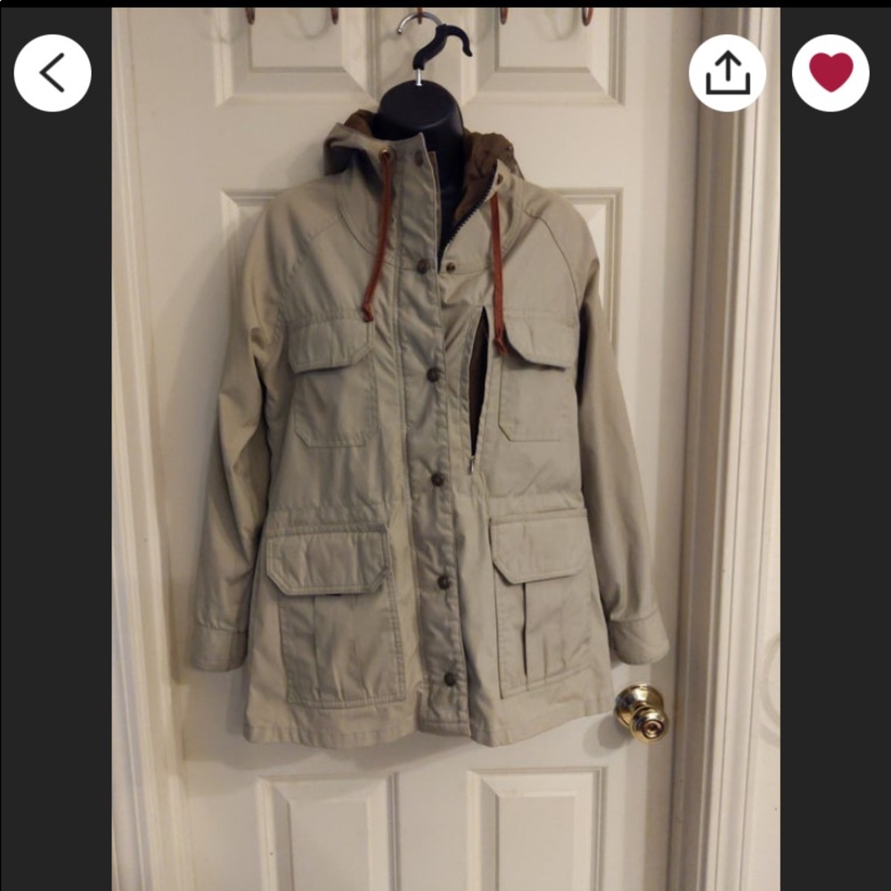 REI vintage rain coat